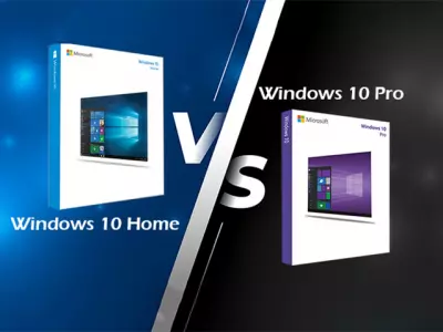 What are the differences between Windows 10 Home and Pro?