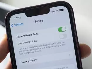 How to check iPhone battery status?