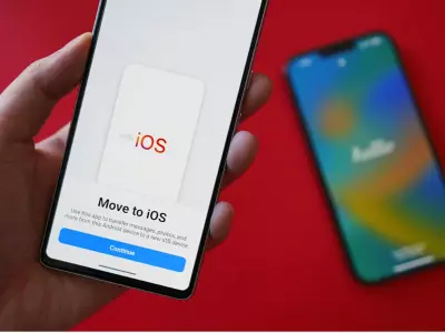 Как да прехвърля данни от Android на iPhone