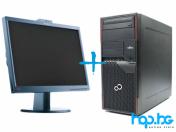 Виж повече ... Компютър Fujitsu P710 + Монитор Lenovo L2251X