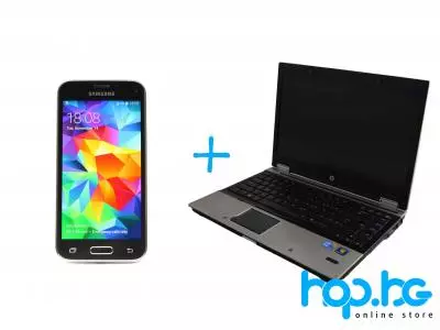 Лаптоп HP 8440p + Смартфон Samsung S5 Mini