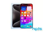 Смартфон Apple iPhone 15 Pro Max 256GB като нов Natural Titanium