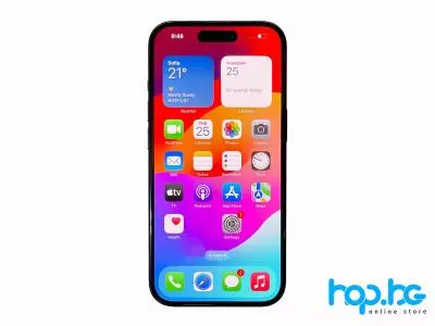 Смартфон Apple iPhone 15 256GB Black + Кутия