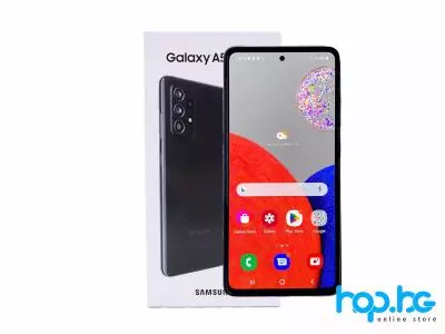 Смартфон Samsung Galaxy A52s 5G 128GB Awesome Black Оригинална опаковка