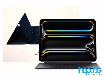 Клавиатура Apple Smart Keyboard Folio CHARCOAL, Black, Като Нов в Оригинална опаковка