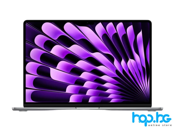 Лаптоп Apple MacBook Air A3113 (2024) Space Gray, Apple M3, 16GB, 512GB SSD, 13.6'' 2560x1664