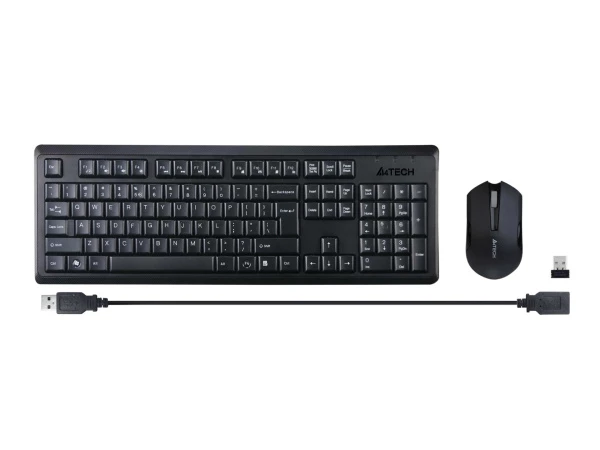 Клавиатура и мишка безжични A4 tech 4200N