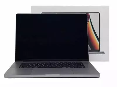 Laptop Apple MacBook Pro A2485 (2021) Space Gray Original Box, Apple M1 Pro, 32GB, 1TB SSD, 16'' Liquid Retina XDR 3456x2234