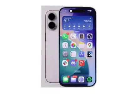 Смартфон Apple iPhone 17 256GB White Като Нов Оригинална опаковка