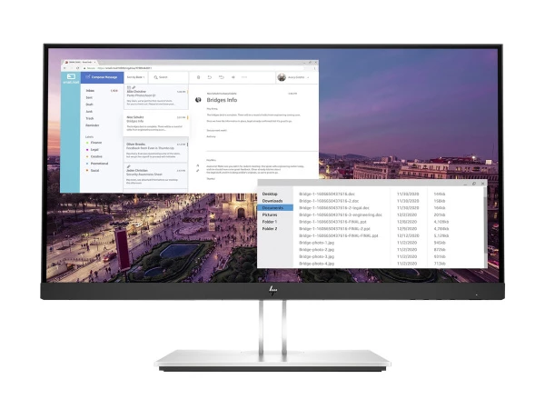 Монитор HP E24I G4, 24" IPS WUXGA 1920x1200