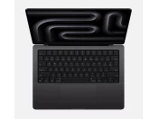 Лаптоп Apple Macbook PRO A3401 (2024) Space Black, Apple M4 PRO, 24GB, 512GB SSD, 14.2" Liquid Retina 3024x1964