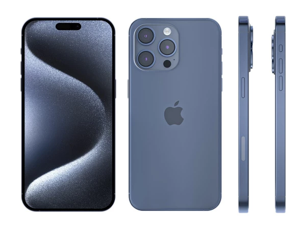Смартфон Apple iPhone 15 Pro 128GB Blue Titanium