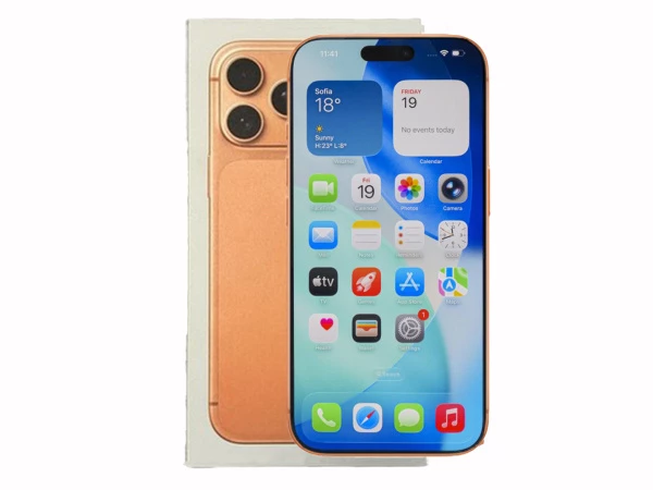 Смартфон Apple iPhone 17 Pro Max 256GB Cosmic Orange Като нов в оригинална кутия