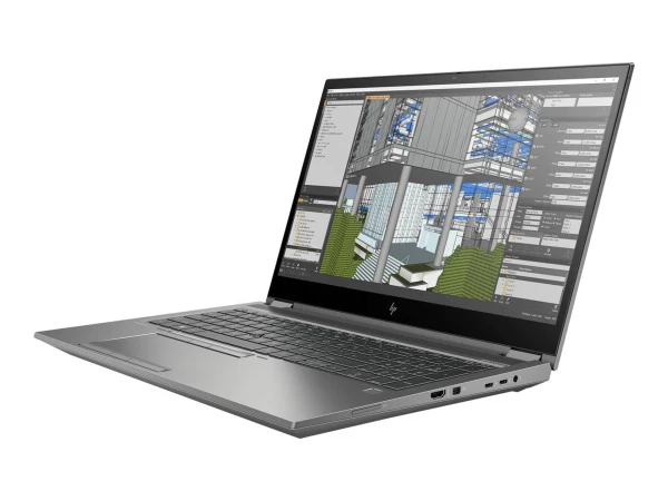 Мобилна работна станция HP Zbook Fury 15 G7, i7-10850H, 64GB, 512GB SSD, 15.6" IPS Full HD 1920x1080, Quadro T2000