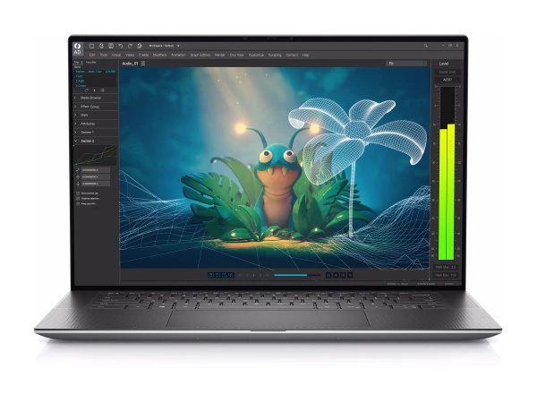 Мобилна Работна Станция Dell Precision 5570, i9-12900H, 32GB, 512GB SSD, 15.6" IPS UHD+ 3840x2400, RTX A2000